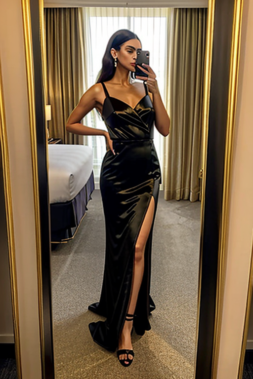 mirror photo poses girl