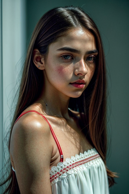 red eyes pic girl aesthetic